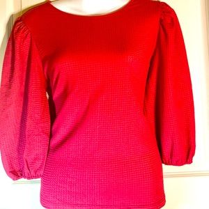 Raspberry colored blouse size Medium